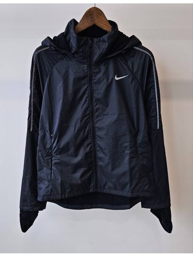 Shield Running Jacket Black - NIKE - BALAAN 8