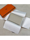 Calvi Card Wallet Grey - HERMES - BALAAN 2