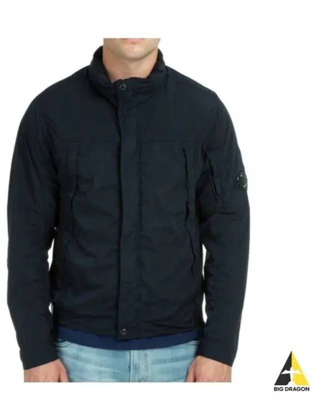 Nycra R Zip Up Jacket Black - CP COMPANY - BALAAN 2