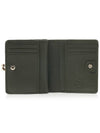 Grain Leather Frame Half Wallet Dark Green - VIVIENNE WESTWOOD - BALAAN 9