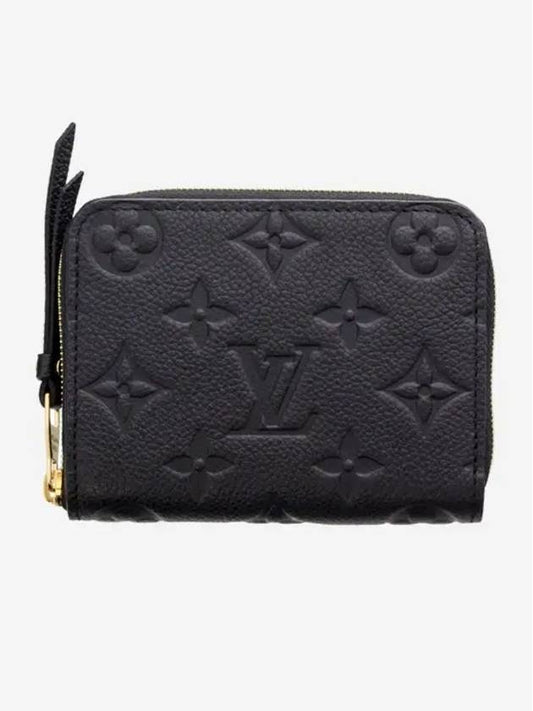 Monogram Empreinte Zipper Coin Purse Black - LOUIS VUITTON - BALAAN 2