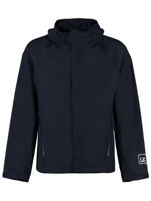 Metropolis Hooded Jacket Navy - CP COMPANY - BALAAN 2