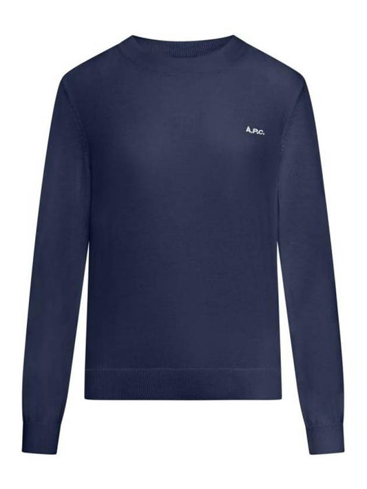 Sweater COEZJF23294IAK DARK NAVY BLUE - A.P.C. - BALAAN 1