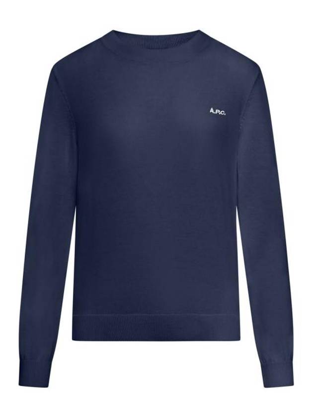 Sweater COEZJF23294IAK DARK NAVY BLUE - A.P.C. - BALAAN 1