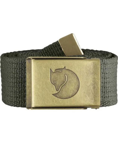 Canvas brass belt 4CM mountain gray 77297032 - FJALL RAVEN - BALAAN 1