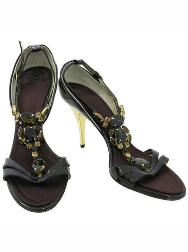 Smith Market dark brown sandals women s shoes - GIUSEPPE ZANOTTI - BALAAN 1