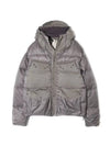 Wind Combo Down Anorak Grey - TEN C - BALAAN 1