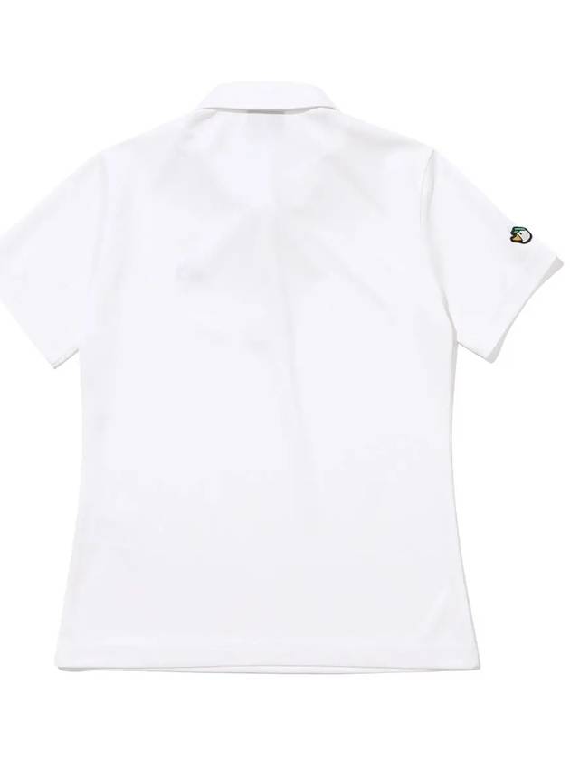 2ENIDUG Embroidered Collar Women’s T-Shirt OFF-WHITE - 20THHOLE - BALAAN 2