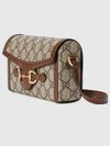 Horsebit 1955 Mini Bag Brown Beige - GUCCI - BALAAN 4