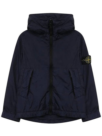 12th Anniversary Kids Waffen Hooded Jacket Navy 741640233 V0028 - STONE ISLAND - BALAAN 2