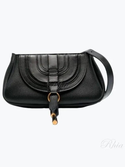 Marcie Small Shoulder Bag Black - CHLOE - BALAAN 2