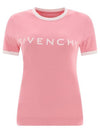 Archetype Slim Fit Cotton Short Sleeve T-Shirt Pink - GIVENCHY - BALAAN 2