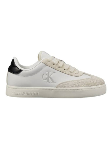 Jeans Roma MS Low Top Sneakers White - CALVIN KLEIN - BALAAN 1