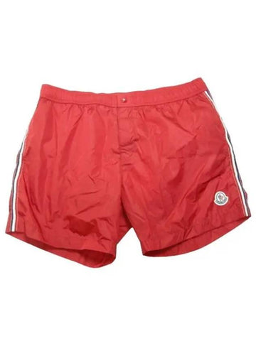 24 2C00004 53326 455 Logo Patch Swim Shorts Pants - MONCLER - BALAAN 1