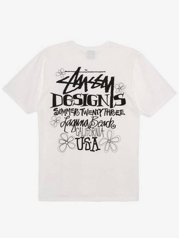 Summer LB T Shirt White Men - STUSSY - BALAAN 1