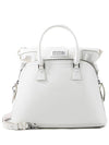 5AC Medium Tote Bag White - MAISON MARGIELA - BALAAN 2