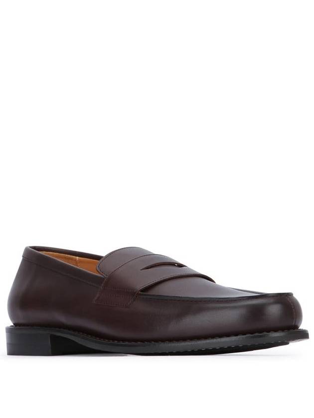 Adonis Leather Loafers Brown - PARABOOT - BALAAN 3