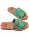 Woody Flat Mules Green - CHLOE - BALAAN 6