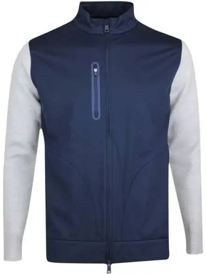 Men's Hybrid Golf Zip-Up Jacket Dark Blue - G/FORE - BALAAN 2