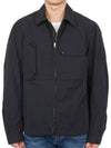 Men's Mid Layer Jacket Black - TEN C - BALAAN 5