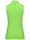 C23MTS020W Front Mesh Half Neck Top Green - CHUCUCHU - BALAAN 2