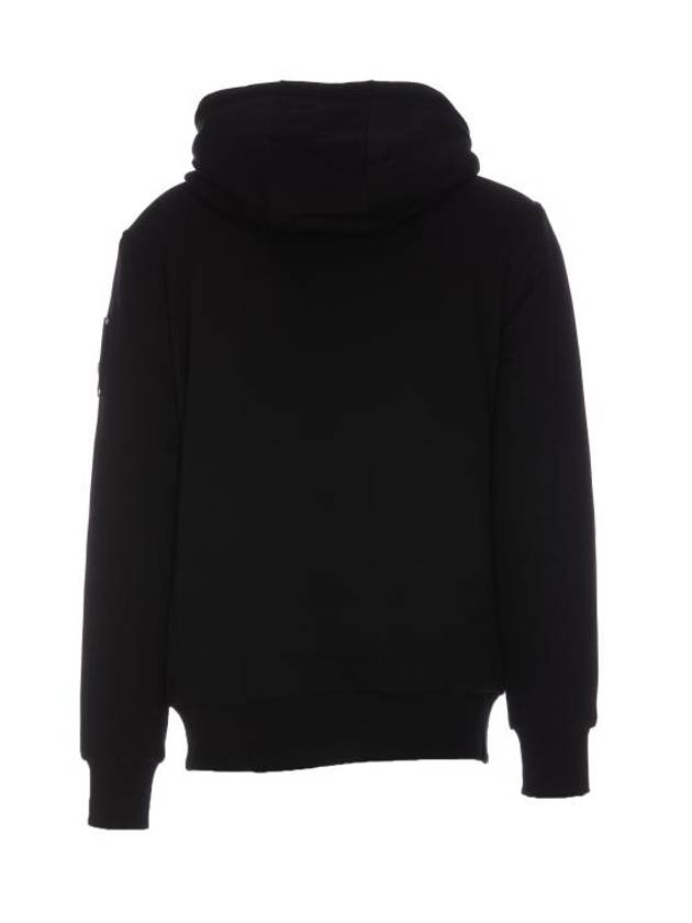 Classic Bunny Zip Up Hoodie Black Lining Black - MOOSE KNUCKLES - BALAAN 3