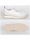 Eco Nylon Alumni Low Top Sneakers White - THOM BROWNE - BALAAN 4