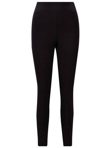 Grenoble Jersey Leggings Black - MONCLER - BALAAN 1