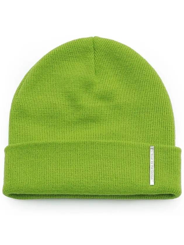 Metal Label Beanie Light Green - C WEAR BY THE GENIUS - BALAAN 1