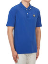 Golf Wear Men s Collar Short Sleeve T Shirt MLM 3B AP09 BLUE - MARK & LONA - BALAAN 4