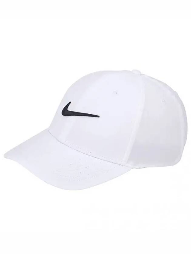 Dri Fit Club Structure Swoosh Ball Cap White - NIKE - BALAAN 2