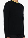 CP Company Men s Wool Knit Sweater 117CMKN228A 999 - CP COMPANY - BALAAN 3