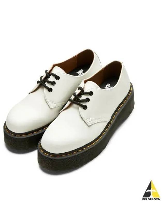 Dr Martens 1461 3 Hole Quad Smooth White 26492100 - DR. MARTENS - BALAAN 1