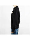 Fox Head Patch Half Zipper Sweatshirt Black - MAISON KITSUNE - BALAAN 4