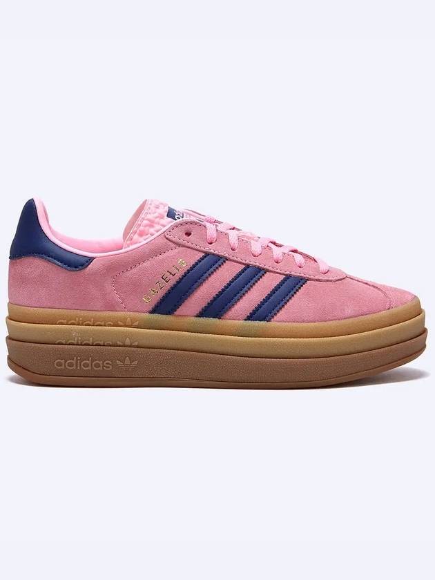 Gazelle Bold Low Top Sneakers Pink Glow - ADIDAS - BALAAN 3