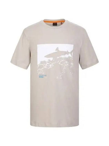 Ocean artwork short sleeve t shirt 50515626 271 - BOSS - BALAAN 1