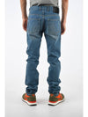 Faded Side Stripe Jeans - LANVIN - BALAAN 2