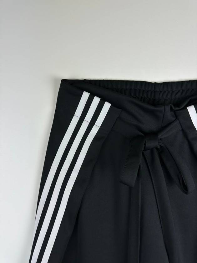 Long Wrap Around Belt Shorts Black - ADIDAS - BALAAN 5