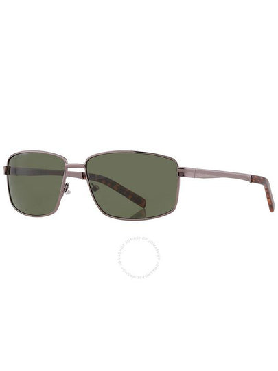 Calvin Klein Green Rectangular Men's Sunglasses CK22122S 051 60 - CALVIN KLEIN - BALAAN 2