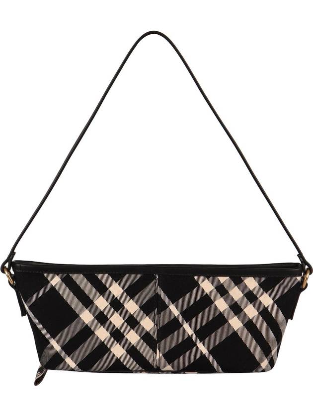 Check Mini Shoulder Bag Black - BURBERRY - BALAAN 5