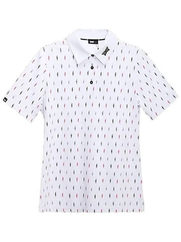 Golf Short Sleeve Cactus Polo CW-2019SS-CACTUSWHT - PXG - BALAAN 1