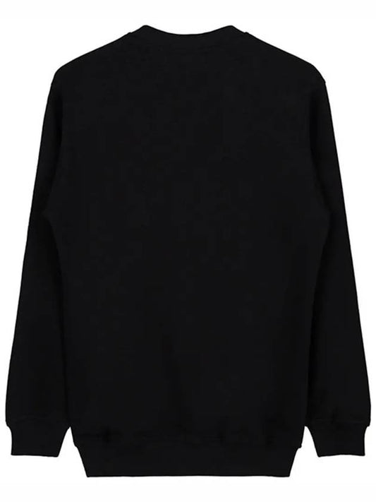 X Lacoste Logo Sweatshirt FLT005W23 BLACK - COMME DES GARCONS - BALAAN 2