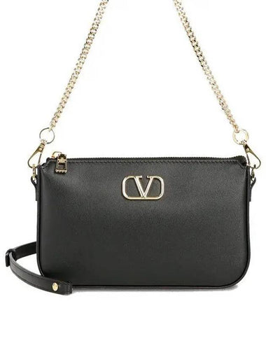 Logo Cross Bag Black - VALENTINO - BALAAN 1