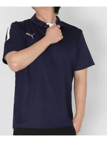 Short sleeve polo tshirt 657257 06 Riga sideline - PUMA - BALAAN 1