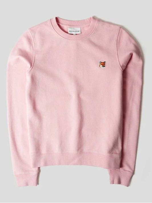 Fox Head Patch Regular Sweatshirt Pink - MAISON KITSUNE - BALAAN 2