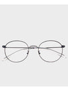 Eyewear Round Eyeglasses Matte Black - 134MM - BALAAN 2