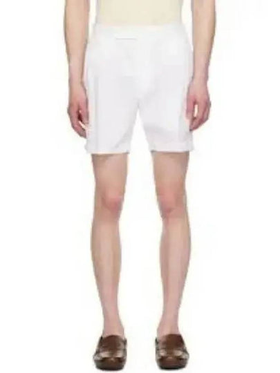 Classic Fit Linen Blend Prepster Shorts White - POLO RALPH LAUREN - BALAAN 2