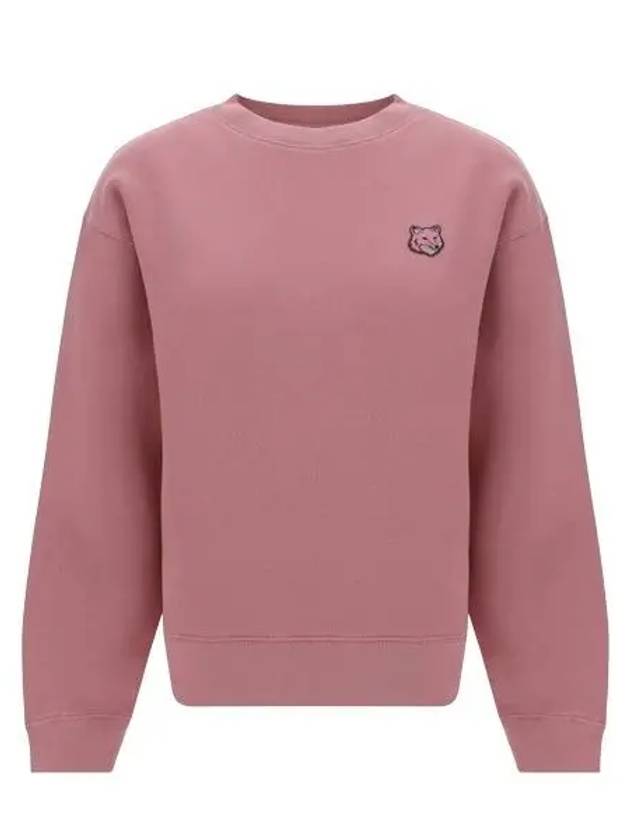 Bold Fox Head Patch Comfort Sweatshirt Pink - MAISON KITSUNE - BALAAN 2