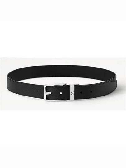 Pont Neuf 35MM Leather Belt Black - LOUIS VUITTON - BALAAN 2