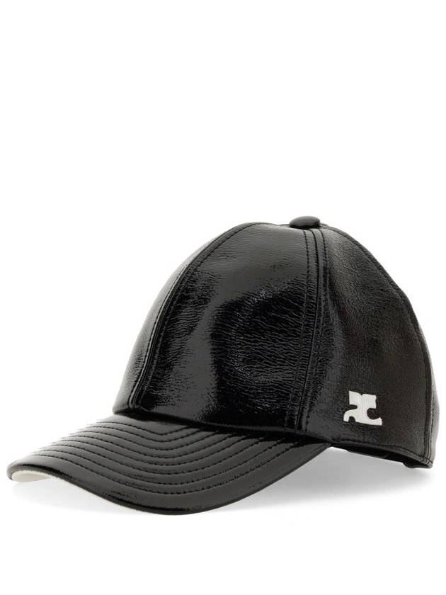 Reedition Vinyl Ball Cap Black - COURREGES - BALAAN 6